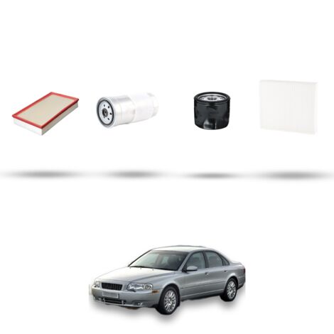 Kit tagliando 4 filtri compatibile con Volvo S80 2.5 TDi 103Kw dal 1999 al 2001 (1/5)