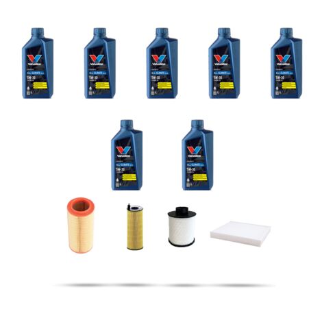 Kit tagliando 4 FILTRI e 7L OLIO compatibile con Peugeot Boxer III 2.2 HDI FAP 110kw dal 2011 (1/5)