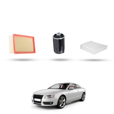 Kit Tagliando 3 filtri compatibile con Audi A5 (8T3,8F7,8TA) 2.0 tfsi 155kw dal 2008 (1/4)