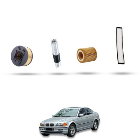 Kit Tagliando 4 filtri compatibile con BMW Serie 3 (E46) 318 ti 105kw dal 2001 (1/5)