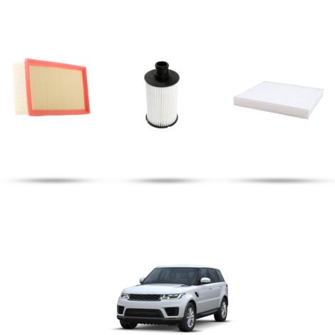 Kit tagliando 3 filtri compatibile con Land Rover Sport II (LW,L494) 5.0 V8 375kw dal 2013 (1/4)