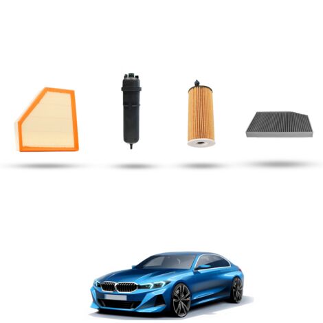 Kit Tagliando 4 filtri compatibile con BMW Serie 3 (G20, G21,G80) 316d 90kw dal 2020 (1/5)