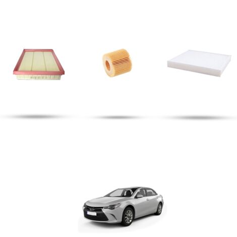 Kit tagliando 3 filtri compatibile con Toyota Camry VIII 2.5 131kw dal 2017 (1/4)