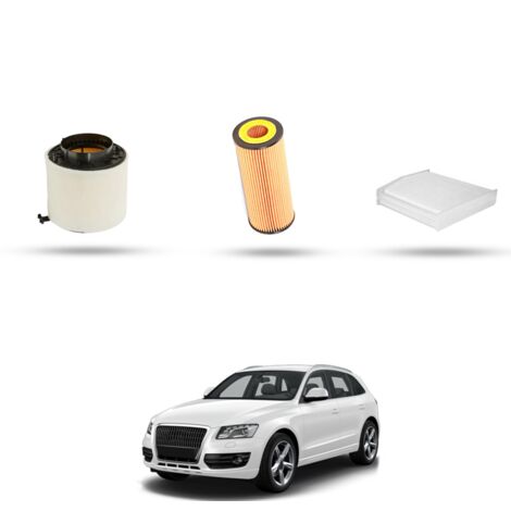 Kit Tagliando 3 filtri compatibile con Audi Q5 (8RB) 3.0 tfsi 260kw dal 2013 (1/4)