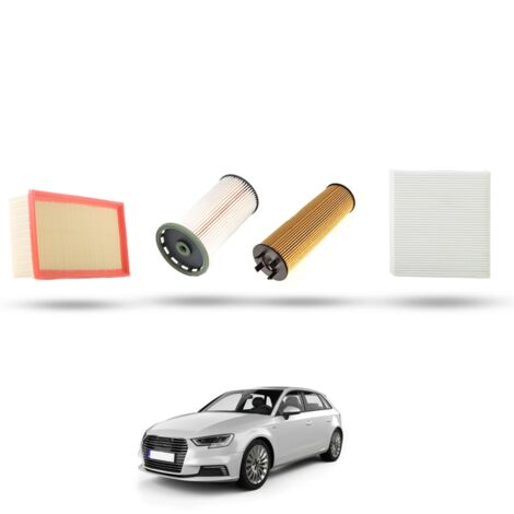 Kit Tagliando 4 filtri compatibile con Audi A3 (8Ya,8YS) 30 TDI 85kw dal 2019 (1/5)