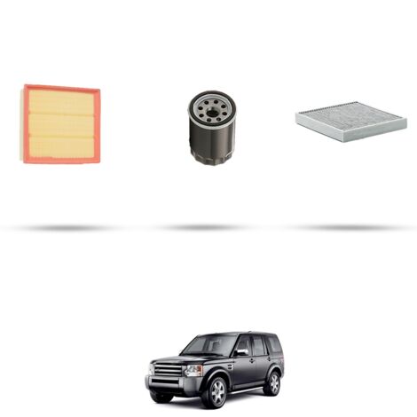 Kit tagliando 3 filtri compatibile con Land Rover Discovery 3 (LR3) 4.0 160kw dal 2005 (1/4)