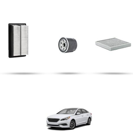 Kit tagliando 3 filtri compatibile con Hyundai Sonata VII 2.0 ccvt 110kw dal 2018 (1/4)