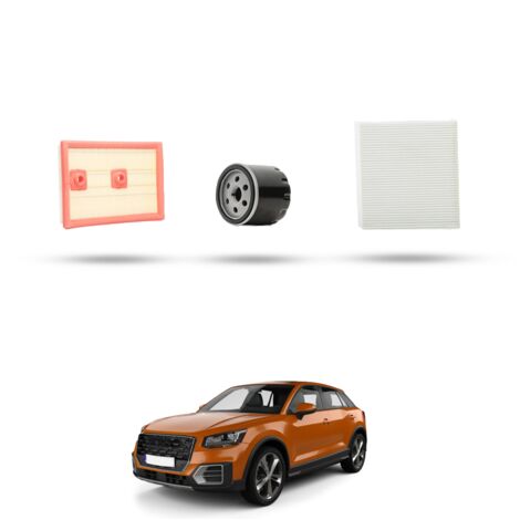 Kit Tagliando 3 filtri compatibile con Audi Q2 (GAB,GAC) 1.4 tfsi 110kw dal 2016 (1/4)