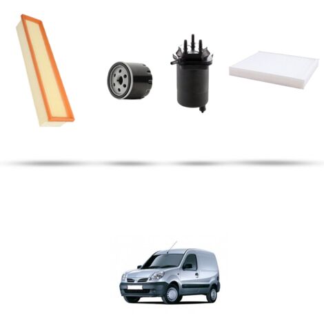 Kit tagliando 4 filtri compatibile con Nissan Kubistar 1.5 dci 50kw Dal 2005 (1/5)