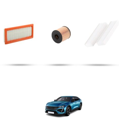Kit tagliando 3 filtri compatibile con Peugeot 408 II 1.6 PureTech 158kw dal 2023 (1/4)