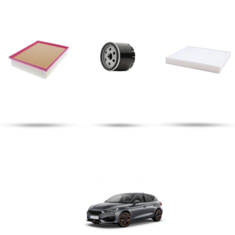 Kit tagliando 3 filtri compatibile con Cupra Leon (KL1) 1.5 eTSI 110kw dal 2022 (1/4)