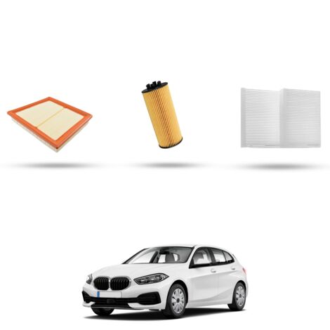 Kit Tagliando 3 filtri compatibile con Bmw Serie 1 (F40) 116i 80kw dal 2020 (1/4)