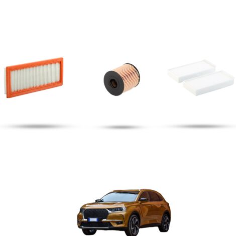 Kit tagliando 3 filtri compatibile con Citroen Ds7 1.6 PureTech 133kw dal 2018 (1/4)