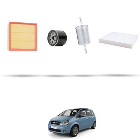 Kit tagliando 4 filtri compatibile con Opel Meriva A 1.8 16v 92kw Dal 2003 (1/5)