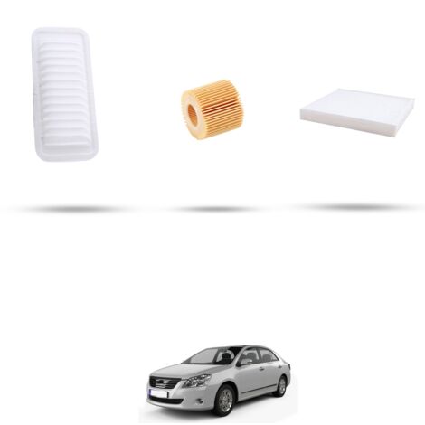 Kit tagliando 3 filtri compatibile con Toyota Premio (T26) 1.8 92kw dal 2007 (1/4)