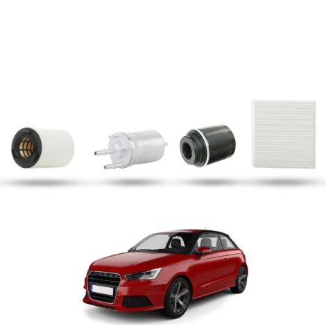 Kit Tagliando 4 filtri compatibile con Audi A1 (8X1,8XK) 1.4 tfsi S1 136kw dal 2010 (1/5)
