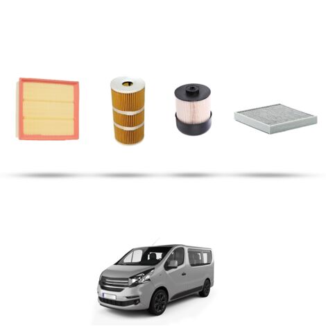 Kit tagliando 4 filtri compatibile con Fiat Talento II 1.6 Multijet 92kw dal 2016 (1/5)