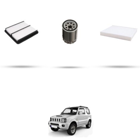 Kit tagliando 3 filtri compatibile con Suzuki Jimny I 1.3 16v 63kw dal 2005 (1/4)