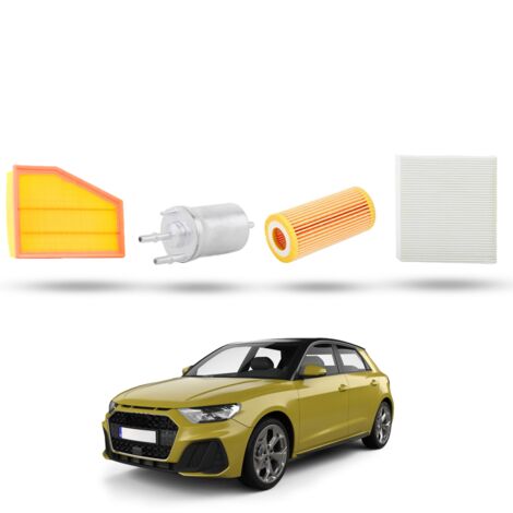 Kit Tagliando 4 filtri compatibile con Audi A1 (8X1,8XK) 2.0 TFSI Quattro 188kw dal 2012 (1/5)