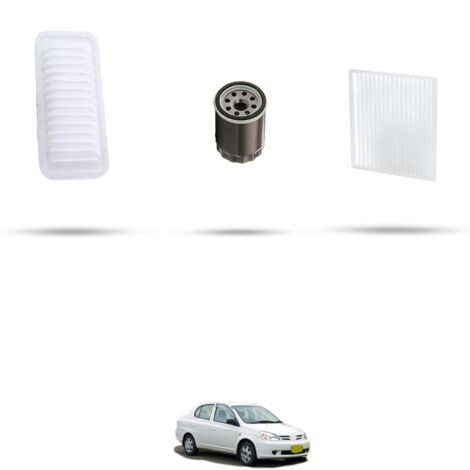 Kit tagliando 3 filtri compatibile con Toyota Echo 1.5 78kw dal 1999 (1/4)