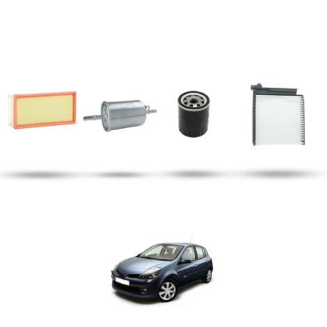 Kit tagliando 4 filtri compatibile con Renault Clio III 2.0 16V 102kw Dal 2006 (1/5)