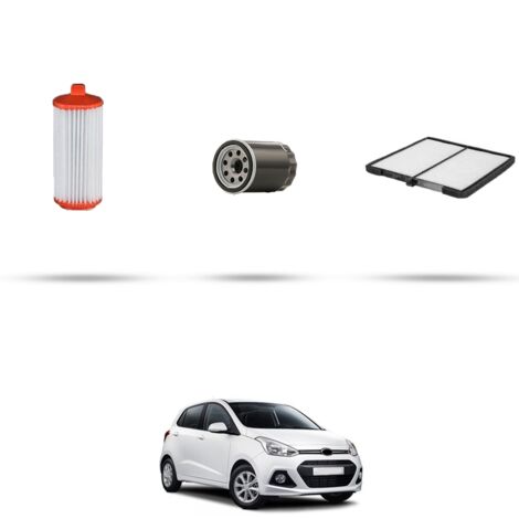 Kit tagliando 3 filtri compatibile con Hyundai i10 II 1.0 49KW dal 2013 (1/4)