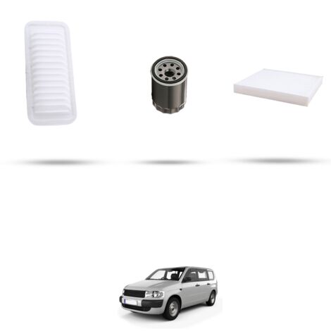 Kit tagliando 3 filtri compatibile con Toyota Probox 1.5 VVTi 77kw Dal 2002 (1/4)