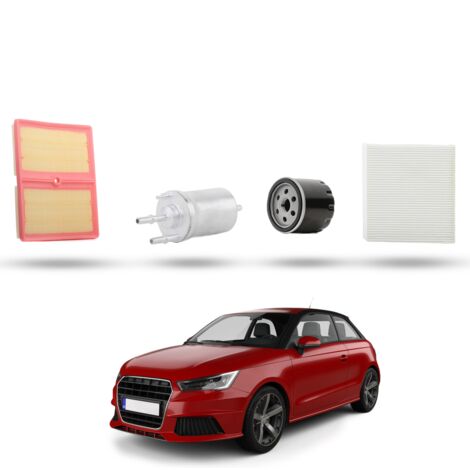Kit Tagliando 4 filtri compatibile con Audi A1 (8X1,8XK) 1.0 tfsi 70kw dal 2015 (1/5)