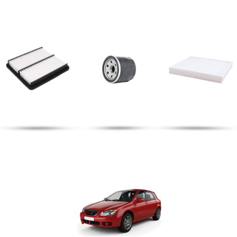 Kit tagliando 3 filtri compatibile con Kia Cerato II (TD) 2.0 115kw dal 2008 (1/4)