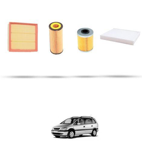 Kit tagliando 4 filtri compatibile con Opel Zafira A 2.2 DTI 92kw dal 2002 (1/5)