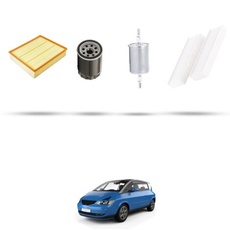 Kit tagliando 4 filtri compatibile con Renault Avantime 3.0 V6 24V 152Kw dal 2001 al 2003 (1/5)