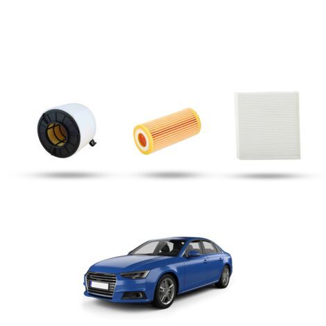 Kit Tagliando 3 filtri compatibile con Audi A4 (B9,8W) 45 tfsi Hybrid 195kw dal 2020 (1/4)