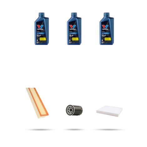 Kit tagliando 3 FILTRI e 3L OLIO compatibile con Fiat Punto III 1.2 evo 50kw dal 2014 (1/5)