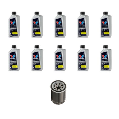 Kit filtro olio e 10L compatibile con Chevrolet Camaro III 6.2 333kw dal 2016 (1/3)