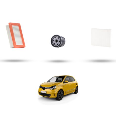 Kit tagliando 3 filtri compatibile con Renault Twingo III 1.0 Sce 48kw Dal 2014 (1/4)