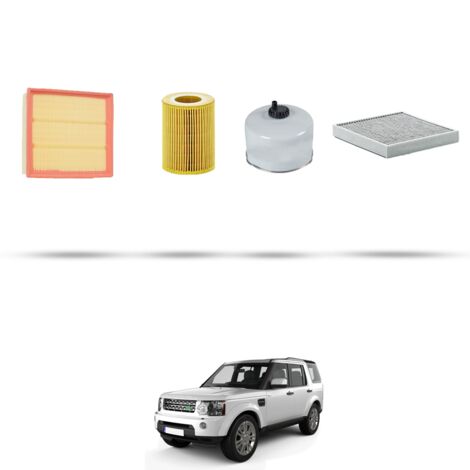 Kit tagliando 4 filtri compatibile con Land Rover Discovery 4 (LR4) 3.0 TD 183kw dal 2012 (1/5)