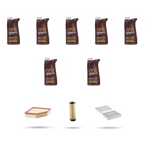 Kit tagliando 3 FILTRI e 7L OLIO compatibile con Bmw x7 (G07) 40i xDrive hybrid 245kw dal 2020 (1/4)