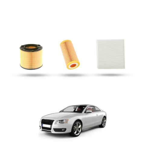Kit Tagliando 3 filtri compatibile con Audi A5 (F53,F5P,F5A,F5F) 45 TFSI 180kw 2018 (1/4)