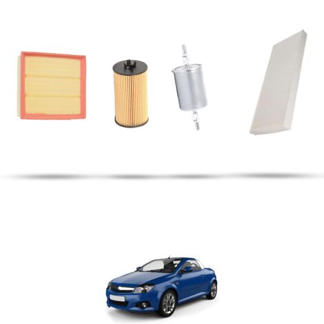 Kit tagliando 4 filtri compatibile con Opel Tigra TwinTop 1.4 16v 66kw Dal 2004 al 2009 (1/5)