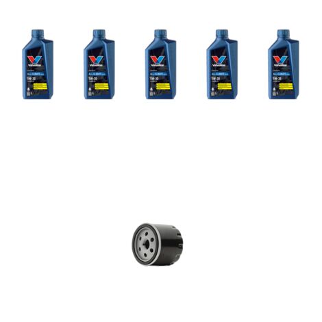 Kit filtro olio e 5L compatibile con Renault Megane II 1.5 dci 63kw Dal 2005 (1/3)