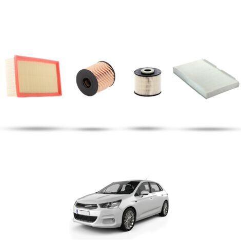 Kit tagliando 4 filtri compatibile con Citroen C4 II 2.0 hdi 110kw dal 2010 (1/5)