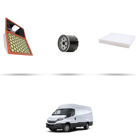 Kit tagliando 3 filtri compatibile con Iveco Daily VI 60C 14 G 3.0 CNG 100KW dal 2019 (1/4)