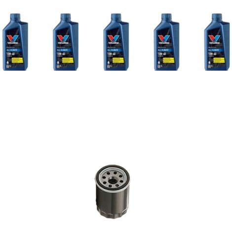 Kit filtro olio e 5L compatibile con Toyota Corolla VIII 1.9D 51kw Dal 2000 (1/2)