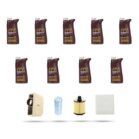 Kit tagliando 4 FILTRI e 9L OLIO compatibile con Audi A8 (4N) 60 TDI 320kw dal 2019 (1/5)
