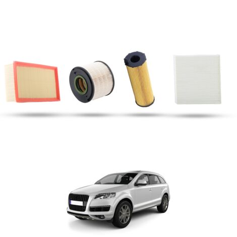 Kit Tagliando 4 filtri compatibile con Audi Q7 (4L) 3.0 tdi 165kw dal 2009 (1/5)