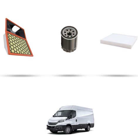 Kit tagliando 3 filtri compatibile con Iveco Daily VI 50C 21 3.0 210 152KW dal 2019 (1/4)