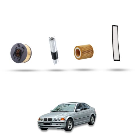 Kit Tagliando 4 filtri compatibile con BMW Serie 3 (E46) 318 ti 100kw dal 2001 (1/5)