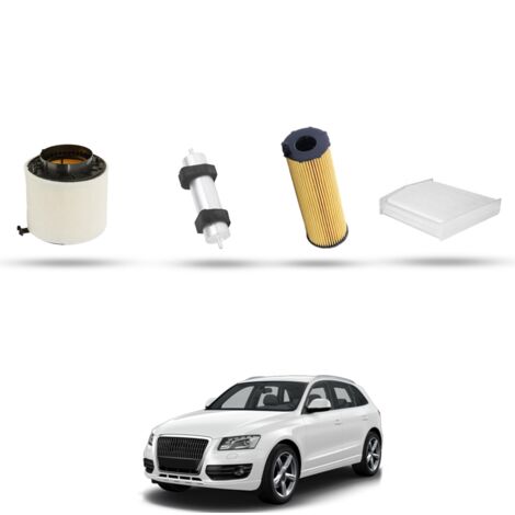 Kit Tagliando 4 filtri compatibile con Audi Q5 (8RB) 3.0 tdi 155kw dal 2008 (1/5)