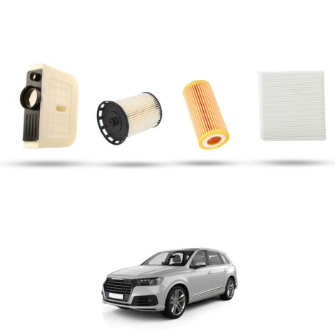 Kit Tagliando 4 filtri compatibile con Audi Q7 (4M) 3.0 tdi 45 hybrid 170kw dal 2018 (1/5)