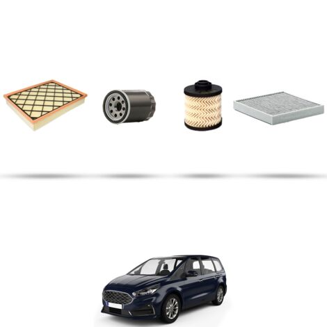 Kit tagliando 4 filtri compatibile con Ford Galaxy III 2.0 Tdci 88kw dal 2015 (1/5)